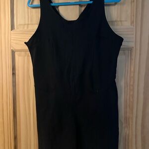 Nike Black Romper with Scoop Neck